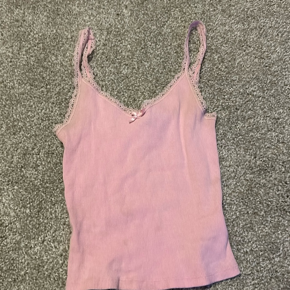 I am selling a pink tank top